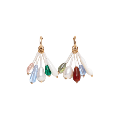 Mixed Bead Tassel Earrings — Elysian Theory Trunk Show