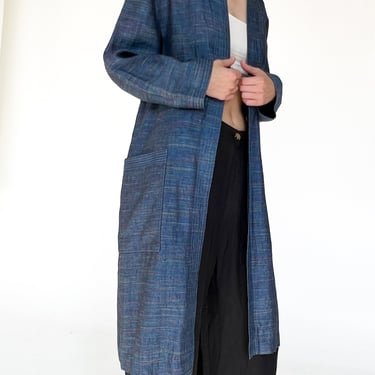 Woven Linen Patch Pocket Jacket (M/L)