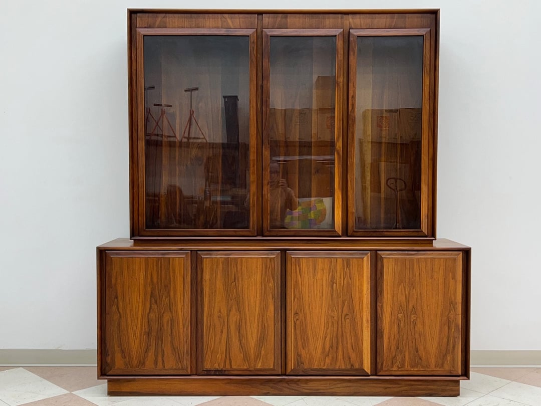 Incredible Mid-Century Modern China Cabinet / Display Case ~ By ...
