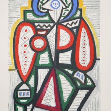 Femme Assise, Pablo Picasso (After), Marina Picasso Estate Lithograph Collection 
