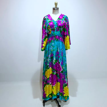 Hilo Hattie Vintage Maxi Dress