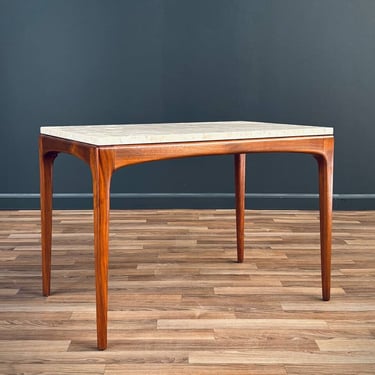 Mid-Century Modern “Rhythm” Marble Side Table by Lane, c.1960’s 