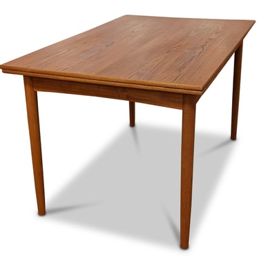 Teak Dining Table w Two Leaves - 4611