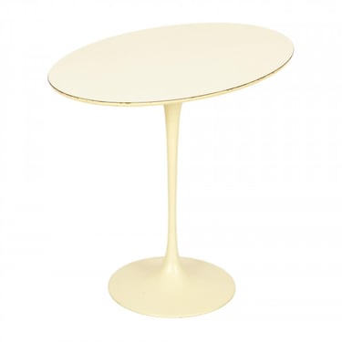 1960s Saarinen Oval Tulip Side Table for Knoll