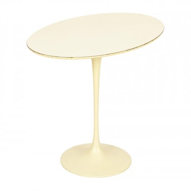 1960s Saarinen Oval Tulip Side Table for Knoll