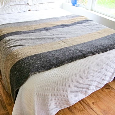 Authentic Antique Woolen Mills Wool Blanket - Portland, OR 