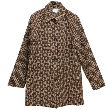 Celine Coat Macadam Brown #40