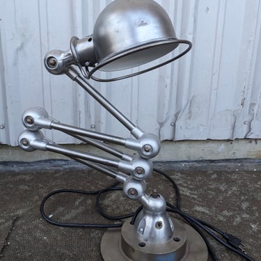 Jieldé Vintage 6 Jointed Desk or Floor Lamp