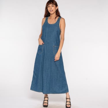 Denim Dress Blue Jean Dress Liz Claiborne Dress | American Archive - San  Diego, CA | ATTIC