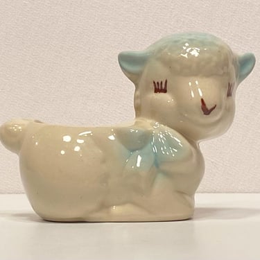 MCM Kitsch Baby Lamb Planter 