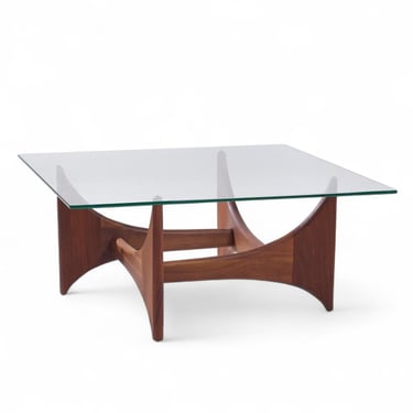 Adrian Pearsall for Craft Associates Mid Century Walnut Coffee Table - mcm 
