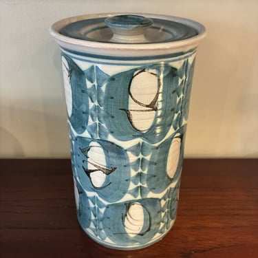 Lidded Ceramic Pot by Aldermaston Pottery England