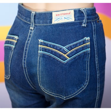 Rare Vintage 1980s Brittania Jeans | X-Small | i-17 