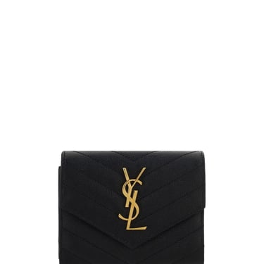 Saint Laurent Women Cassandre Matelassé Wallet