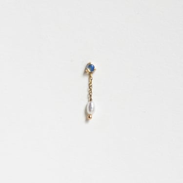 Small Opal and Pearl Shower Earring