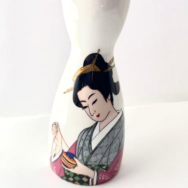 Sake rice wine ceramic decanter from Japan by HEISEI 