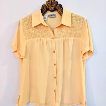 Yellow Vintage Blouse