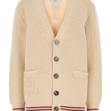 Ami Women Sand Wool Oversize Cardigan