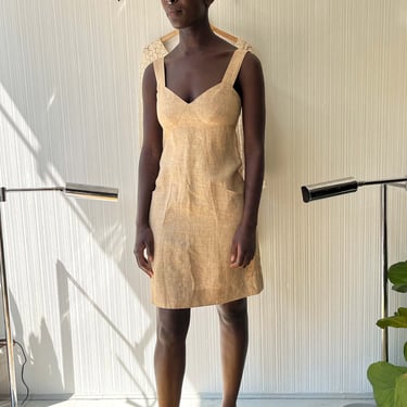 Chanel Beige Linen Dress 
