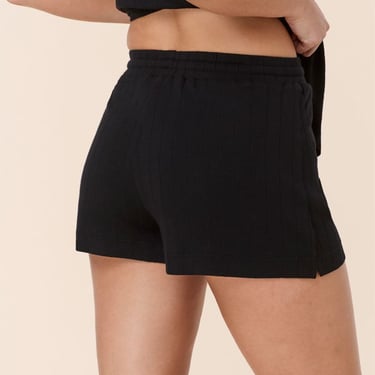 Andie Swim Wide Rib The Short - Black