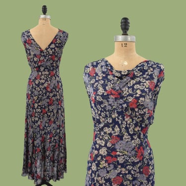 1930s Floral Enchantment dress 