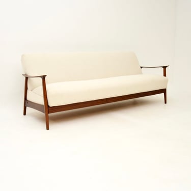 Danish Vintage Afromosia Sofa Bed