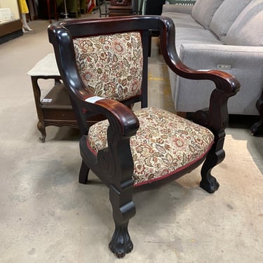 Mahogany Parlor Style Chair