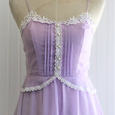 Gunnie Sax - Style -  Cottagecore - Cotton Gauze - Sundress - Lavender 