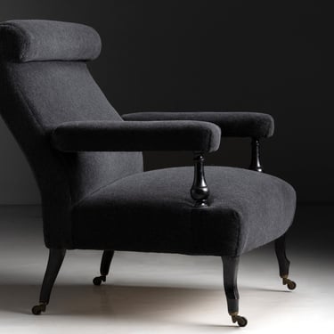 Reading Chair in Alpaca by Maharam