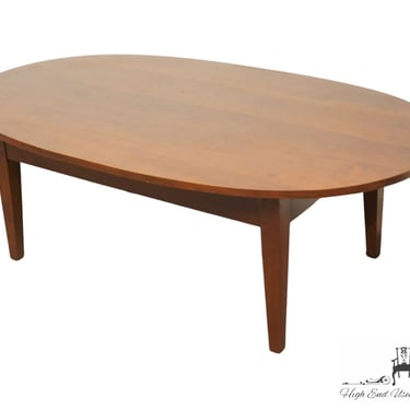 HARDEN FURNITURE Contemporary Modern Minimalist 48" Accent Oval Coffee Table 736 