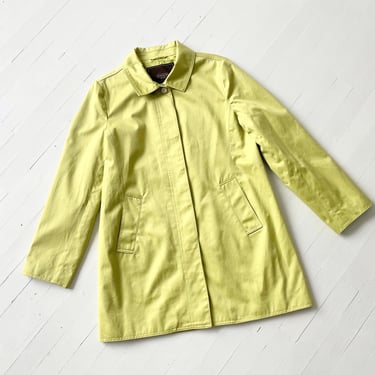 1990s Coach Chartreuse Green Jacket 