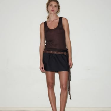 Deiji Studios Knit Tank - Mahogany