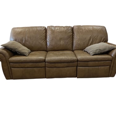 3-Seater Leather Recliner