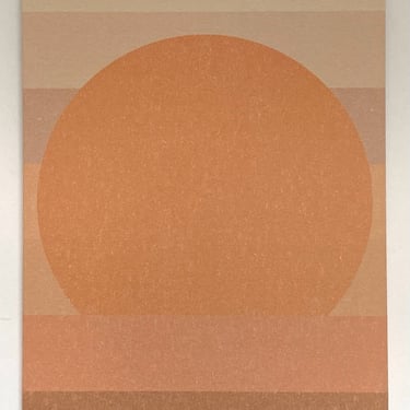 Desert Sunset, Print on Canvas