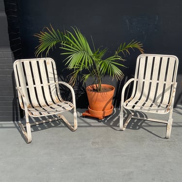 Metal Rocker Outdoor Chair