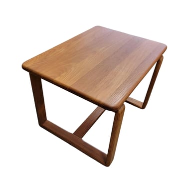 Mid Century Modern Danish Teak Side Table 