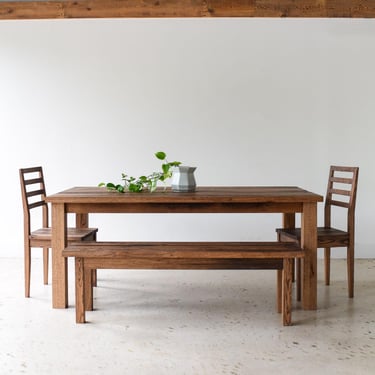 Plank Farmhouse Outdoor Dining Table 