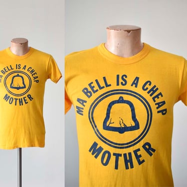 Vintage Ma Bell is a Cheap Mother Tshirt / Vintage Bell System Tshirt / Vintage Telephone Company Tee / Cheap Mother Tee Medium 