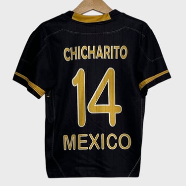 Vintage Chicharito Mexico Away Soccer Jersey Youth S