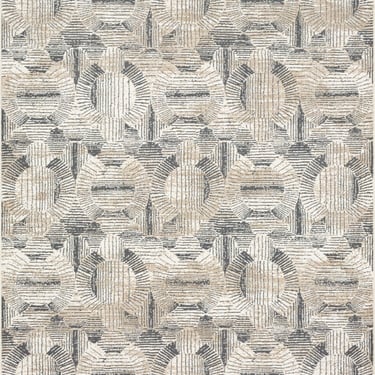 Karastan Rugs Valiant Frost Grey 5' 3 x 7' 10 Area Rug FFE258-120