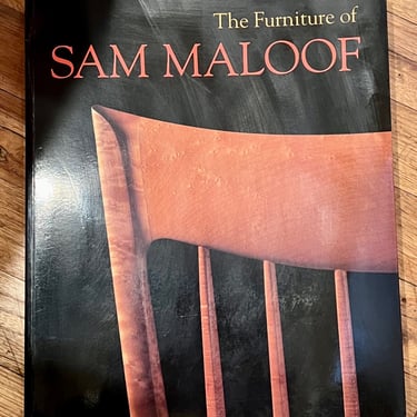 Rare Signed &amp; Dated Book by Sam Maloof Furniture
