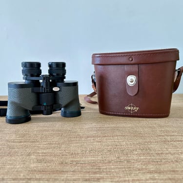 Vintage Swift Sport King Binoculars with Storage Case - Model No. 714 - 7 x 36 