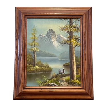 Free Shipping Within Continental US - Vintage Framed Painting 