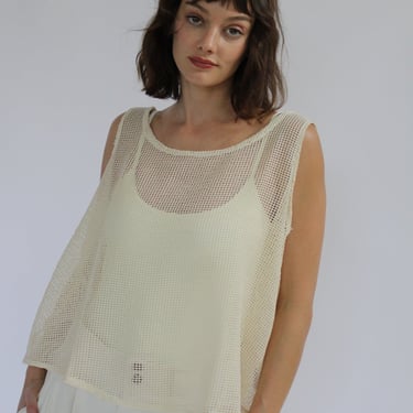 Marni Netted Cotton Tank