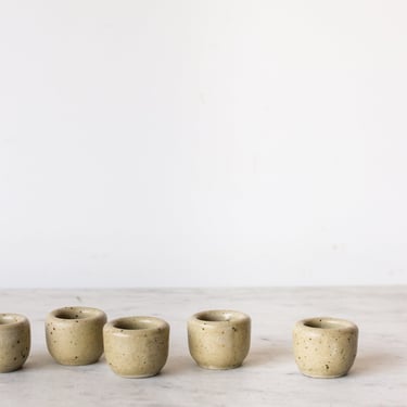 Stoneware Escargot Pot Set of 5