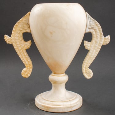Indian White Marble Urn Lamp