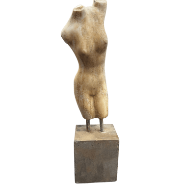 Carved Marble Torso