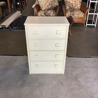 Small White 4 Drawer Dresser