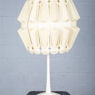 Mid Century Modern Table Lamp George Nelson Lantern Series Howard Miller Plastic
