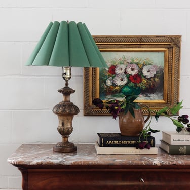 pair of vintage Italian gilt florentine lamps